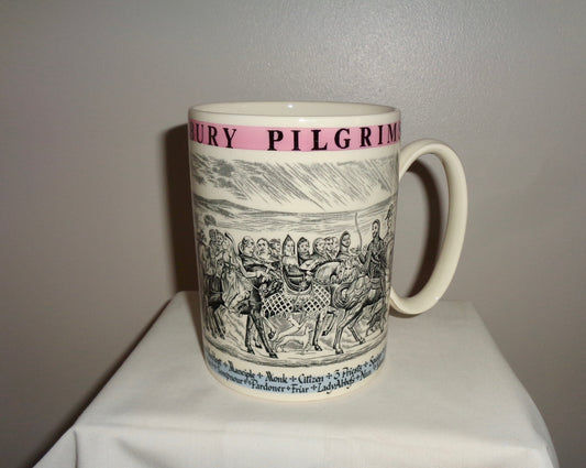 1960s Wedgwood Chaucer's Canterbury Pilgrims Commemorative Mug