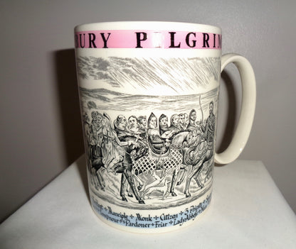 1960s Wedgwood Chaucer's Canterbury Pilgrims Commemorative Mug