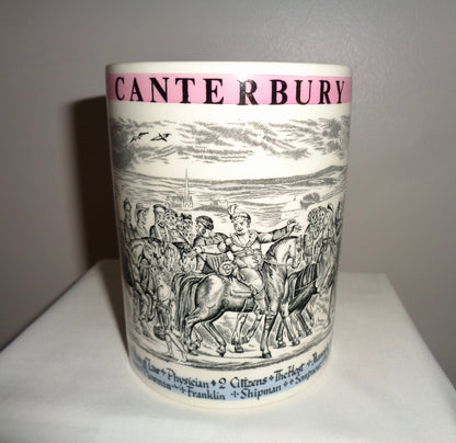 1960s Wedgwood Chaucer's Canterbury Pilgrims Commemorative Mug