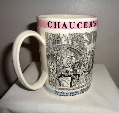 1960s Wedgwood Chaucer's Canterbury Pilgrims Commemorative Mug