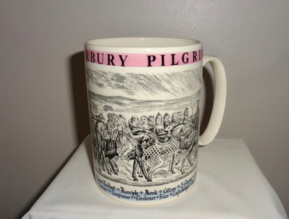 1960s Wedgwood Chaucer's Canterbury Pilgrims Commemorative Mug