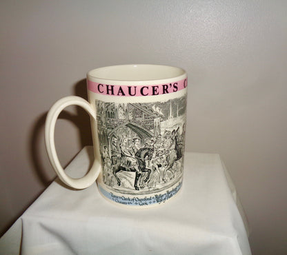 1960s Wedgwood Chaucer's Canterbury Pilgrims Commemorative Mug