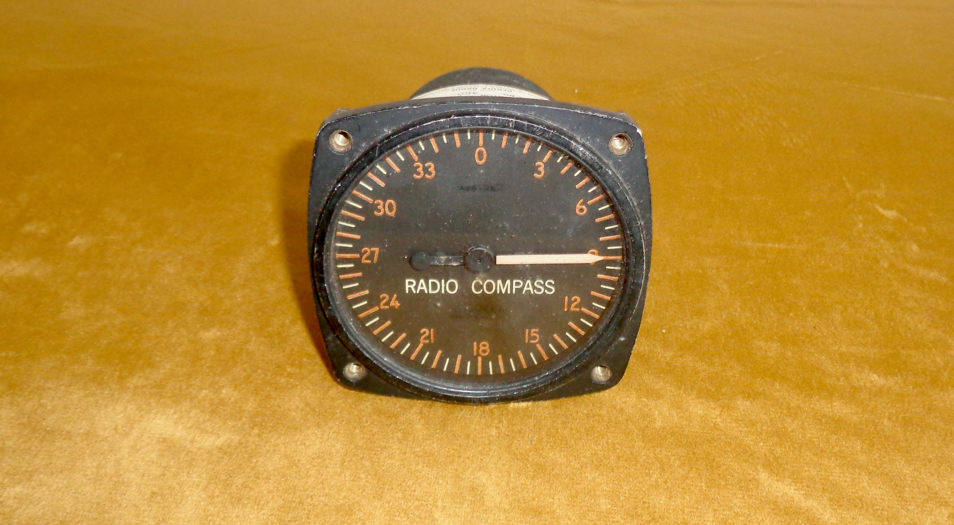 WW2 Bendix Pioneer Radio Compass Indicator US Army 1-81-A