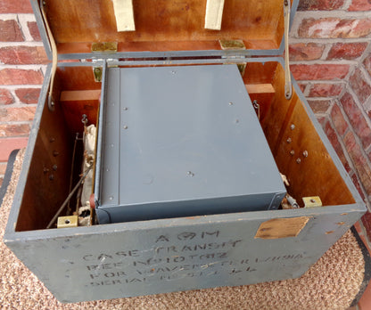 WW2 Wavemeter W1191A Air Ministry Reference 10T/565 In Its Transit Case