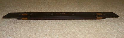 Ebony and Brass Rolling Straight Edge Rule, HNB Mk II B6292