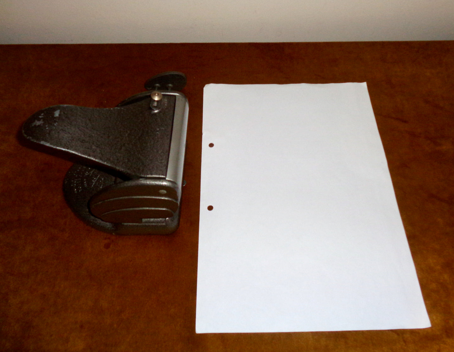 1940s Velos Perforator No. 4316 Paper Hole Punch