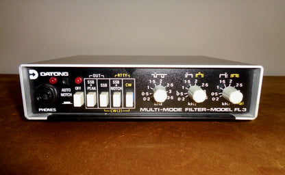 Vintage Datong FL-3 Multi Mode External Audio Signal Filter With Automatic Notch Filter
