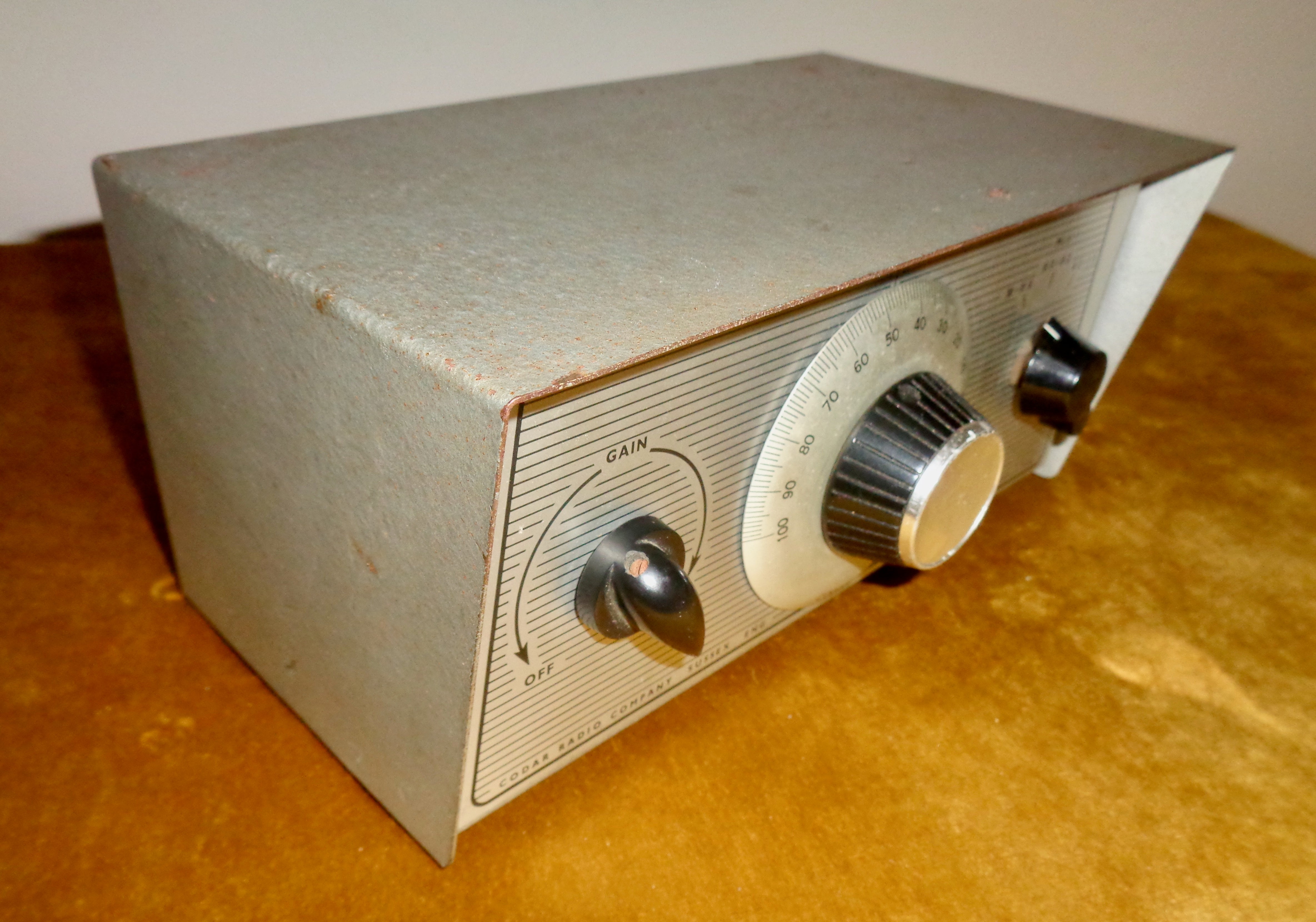Codar Rp30x Preselector 1960s Codar Radio Co PR30 RF Valve Type Preselector – Mullard Antiques ...