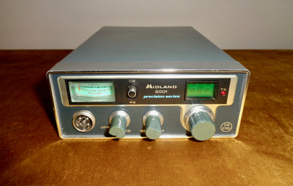 1981 Midland 2001 Precision Series CB Radio Model No 77-002. New Old Stock In Original Packaging
