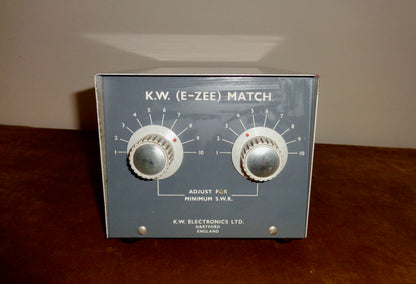 KW E-ZEE Match KW Electronics Antenna Tuning Unit Balanced ATU