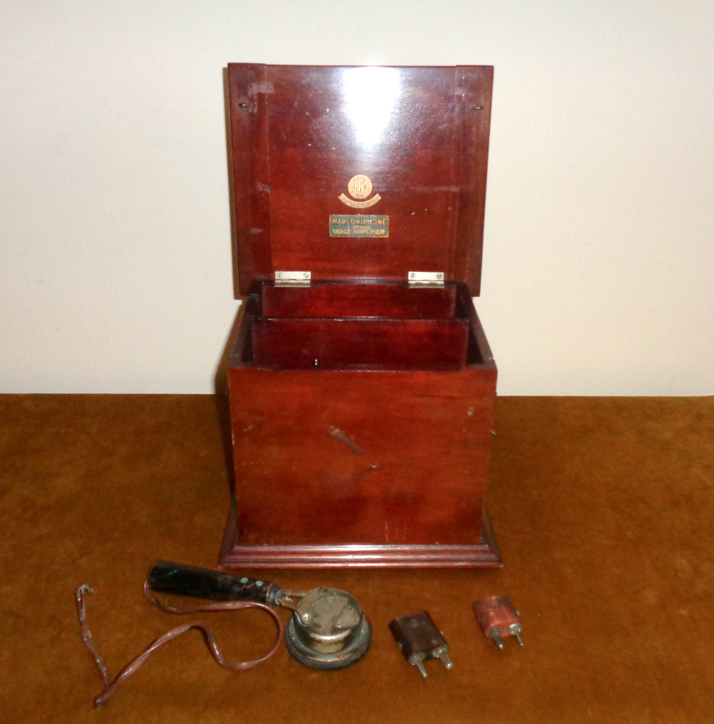 1920s Marconiphone Single Stage Voice Amplifier Wk 1743