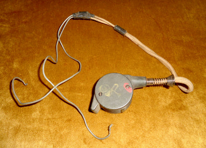 WW2 Type DM1 Whistle Microphone Made For Use With The Canadian WS58