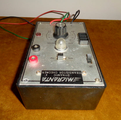 1979 Micronta Dynamic Transistor Checker / Tester 22-024
