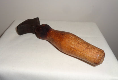 Vintage Small Heel Iron Hand Tool Used For Shoe Burnishing