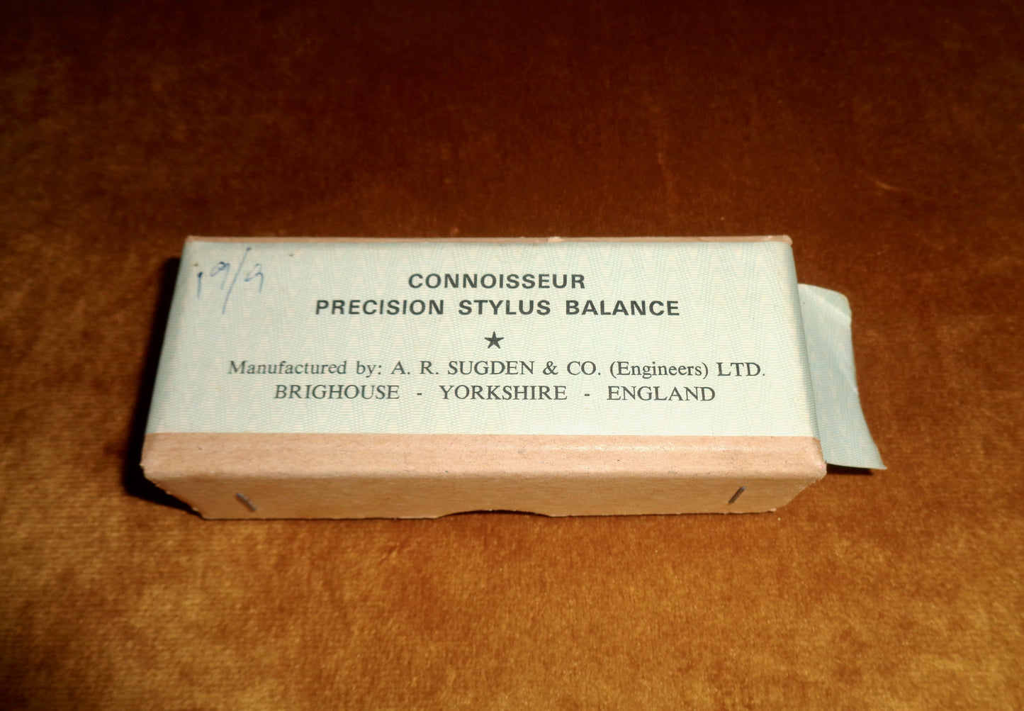 Vintage Connoisseur Precision Stylus Balance For Optimising Pick Up / Tone Arm Tracking Force