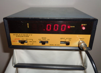 1970s Heathkit Frequency Counter 1M-4100 series U9824