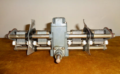 National Precision Condenser PW-4, HRO, 4-section Tuning Gang, Gearbox