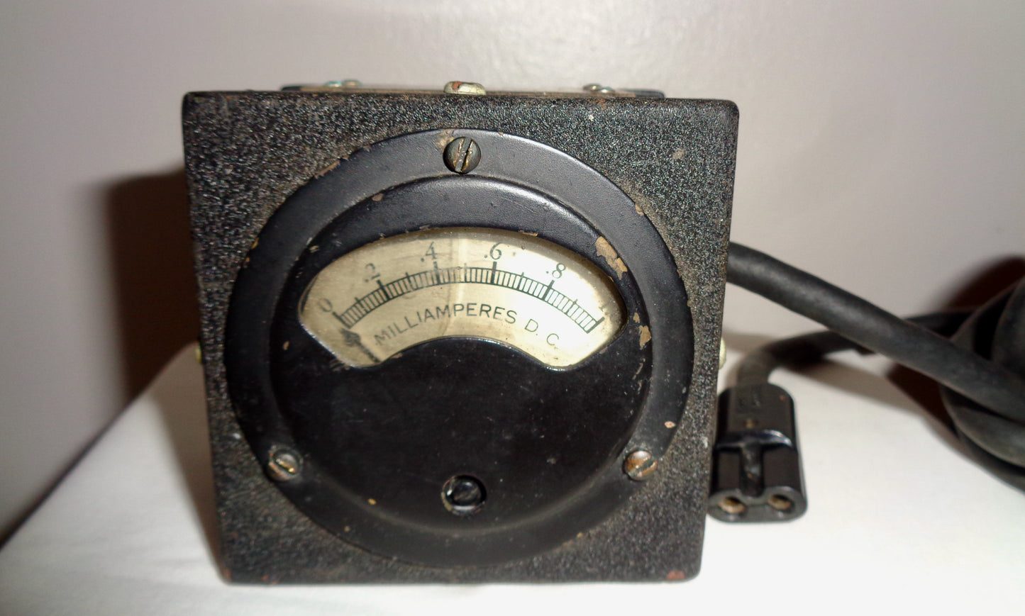 WW2 US Army Signal Corps Milliammeter Test Set I-139-A