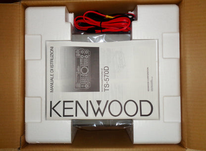 Kenwood TS 570D HF Transceiver. New in Its Original Packaging
