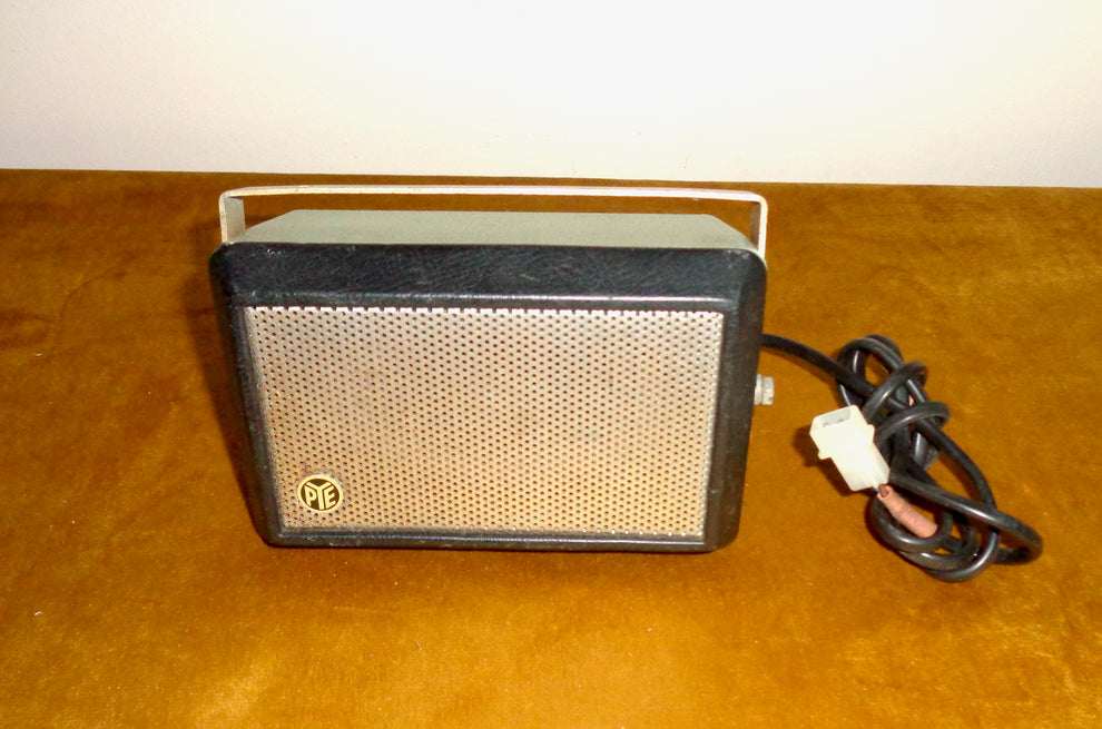 1960s Pye Private Mobile Radio PMR Speaker Mullard Antiques and