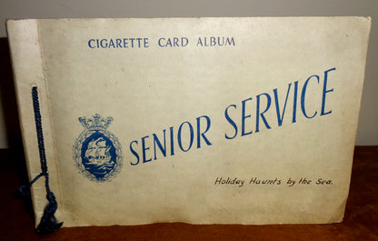 1937 Holiday Haunts By The Sea Senior Service Cigarette Card Album