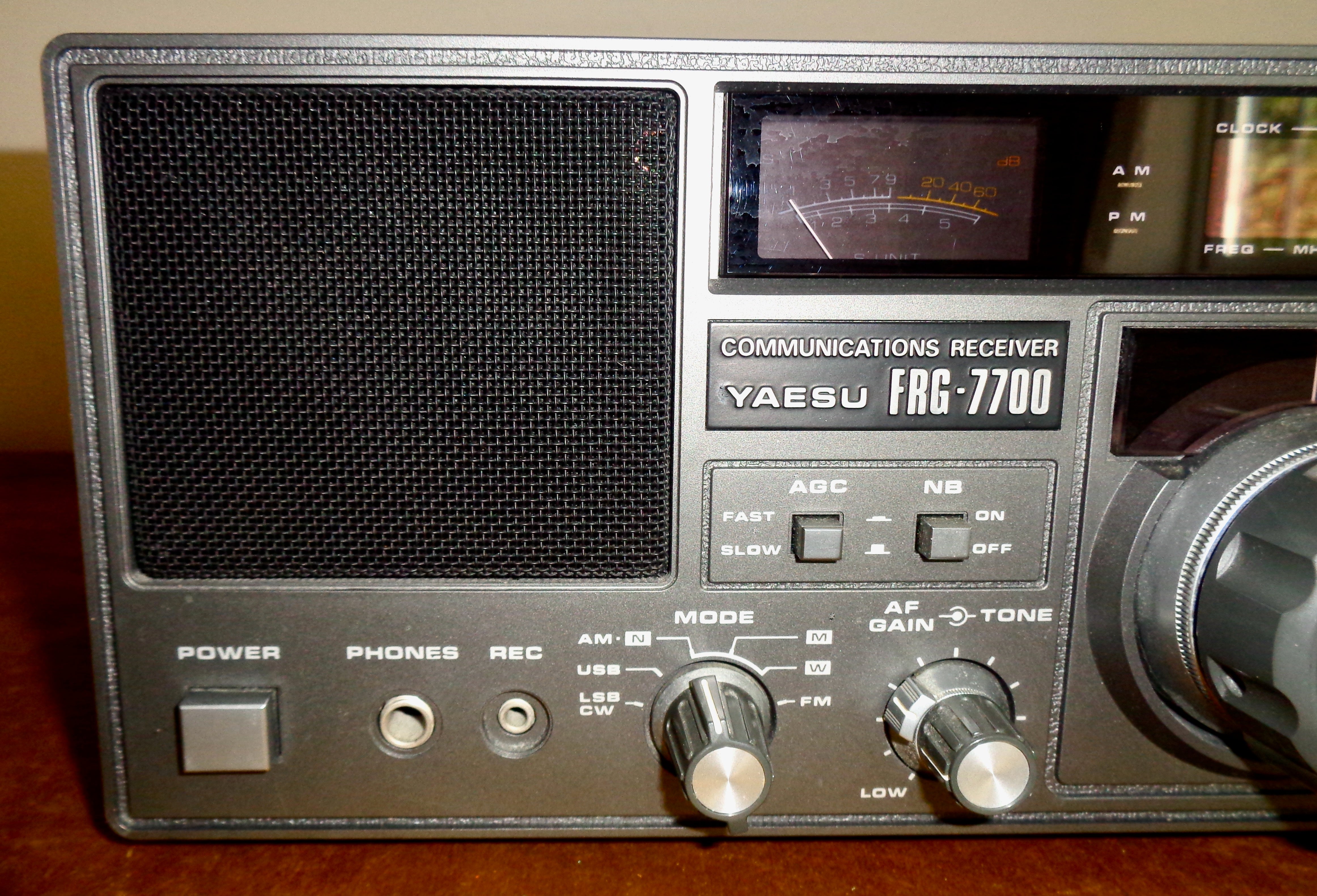 1980s Yaesu FRG-7700 Communications Receiver – Mullard Antiques 