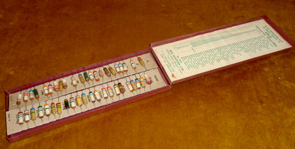 Vintage ERIE IR-48 Insulated Resistor Kit