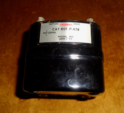 Vintage Parmeko Neptune Oil Filled Choke Model 6000/45 10H @120mA