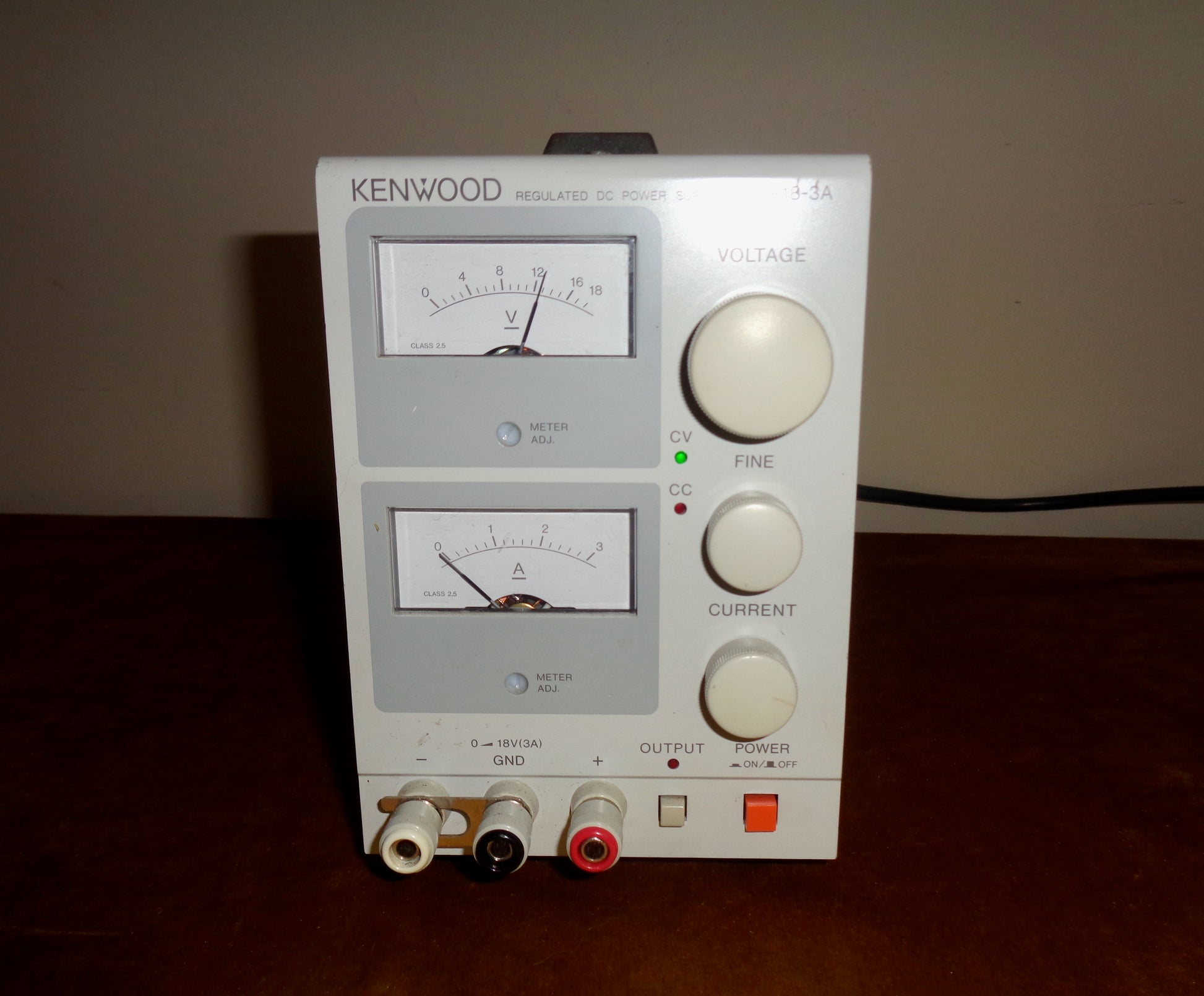 Kenwood PR18-3A Regulated DC Power Supply