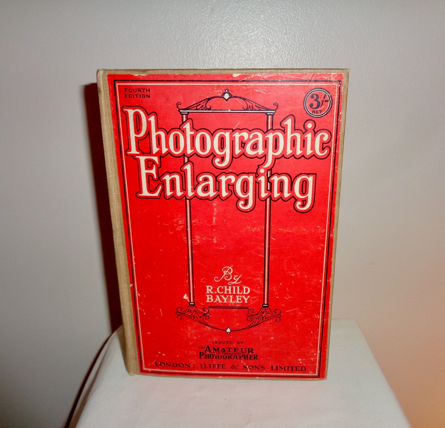 Antique Book On Photographic Enlarging By R Child Bayley