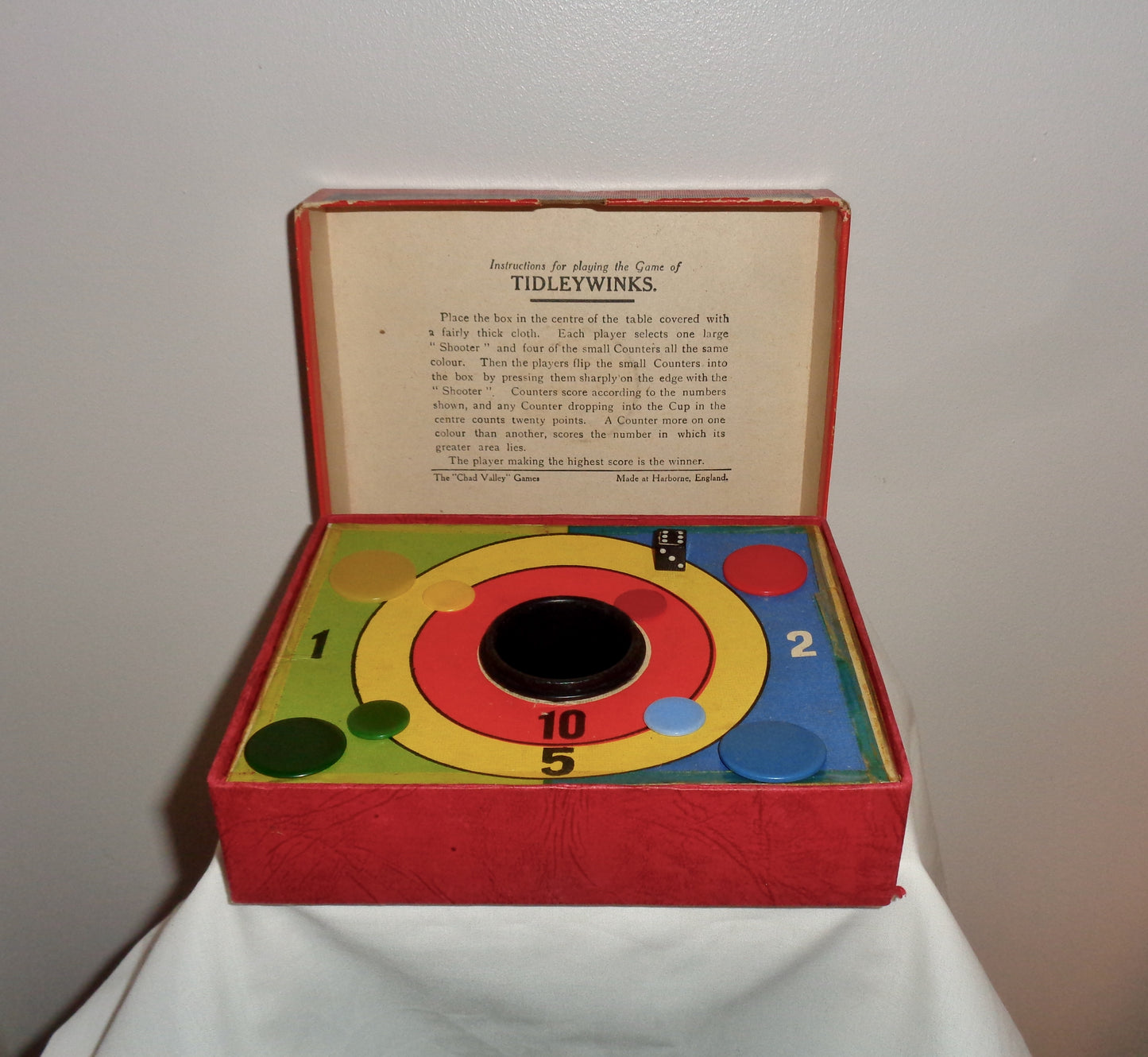 Vintage Tiddlywinks/Tidleywinks Boxed Game