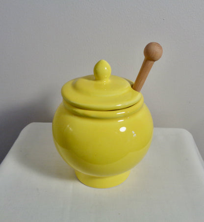 Vintage Wade Colman's French Mustard Lidded Pot and spoon