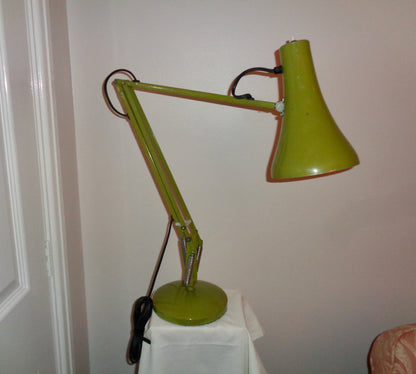 1970's Green Model 90 Anglepoise® Herbert Terry Desk Lamp