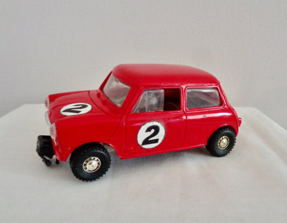 1960s Scalextric C76 Red Austin Cooper FWD