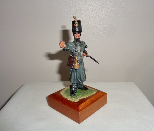 Painted English Pewter/ Lead Soldier Napoleonic Infantry Man