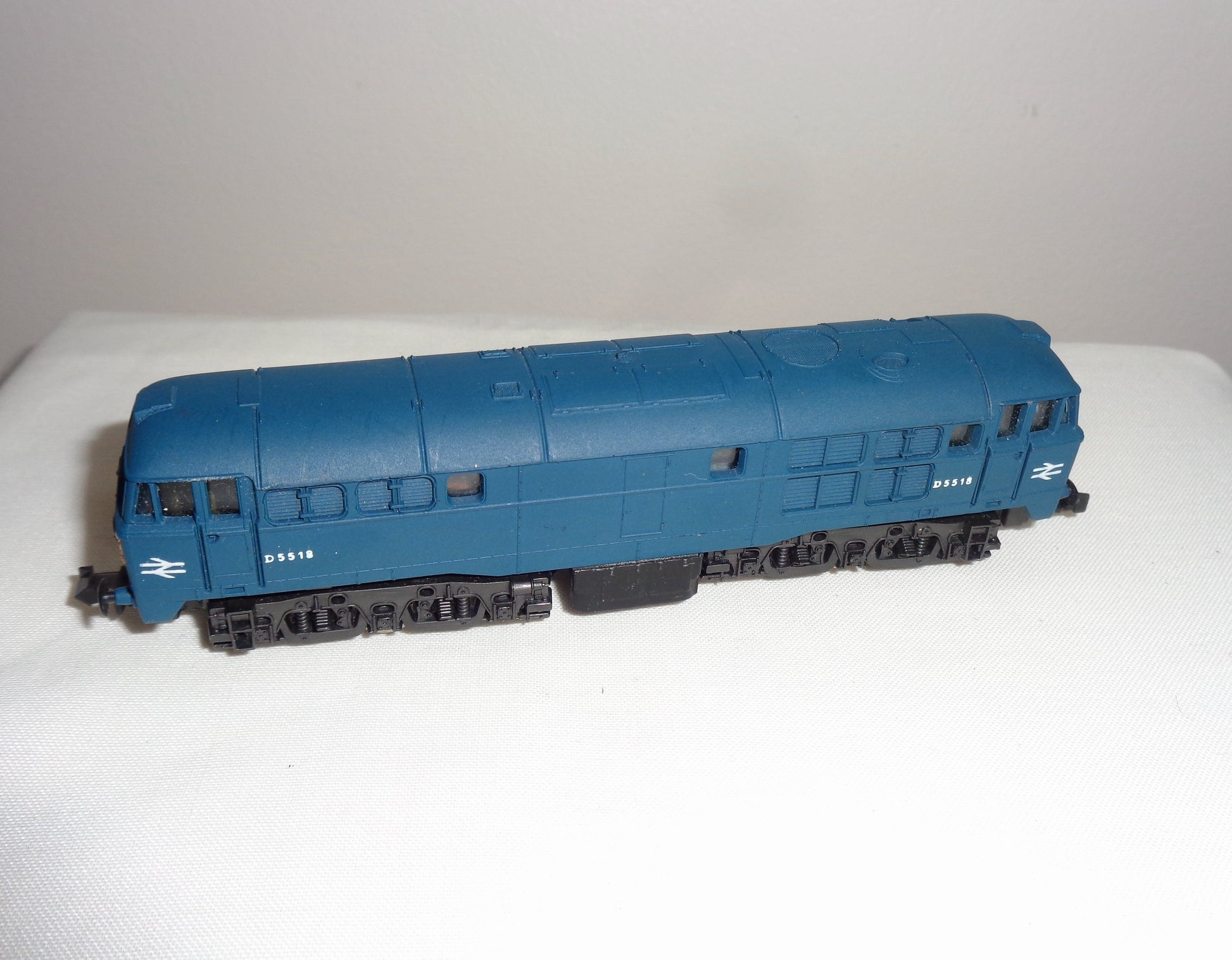 Vintage N-Gauge Lima D5518 BR Blue Class 31 Diesel Locomotive