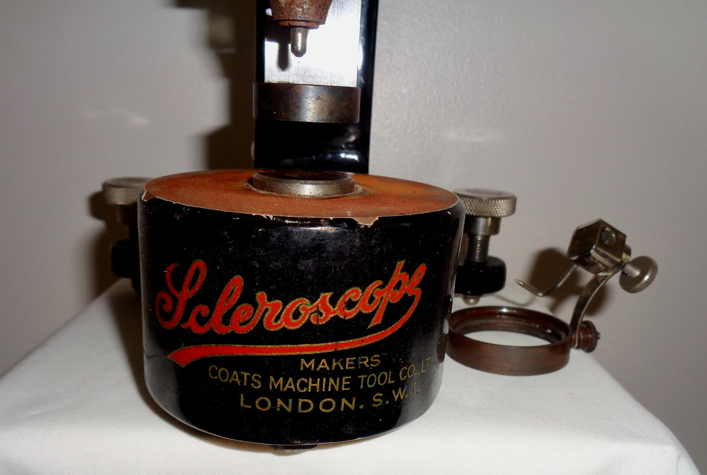 Vintage Scleroscope Hardness Tester By Coats Tool Company