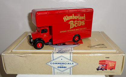 1991 Corgi Slumberland Beds Model Commercial Bedford Truck
