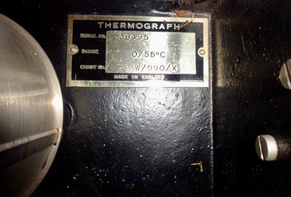 Vintage Negretti And Zambra Thermograph R38495