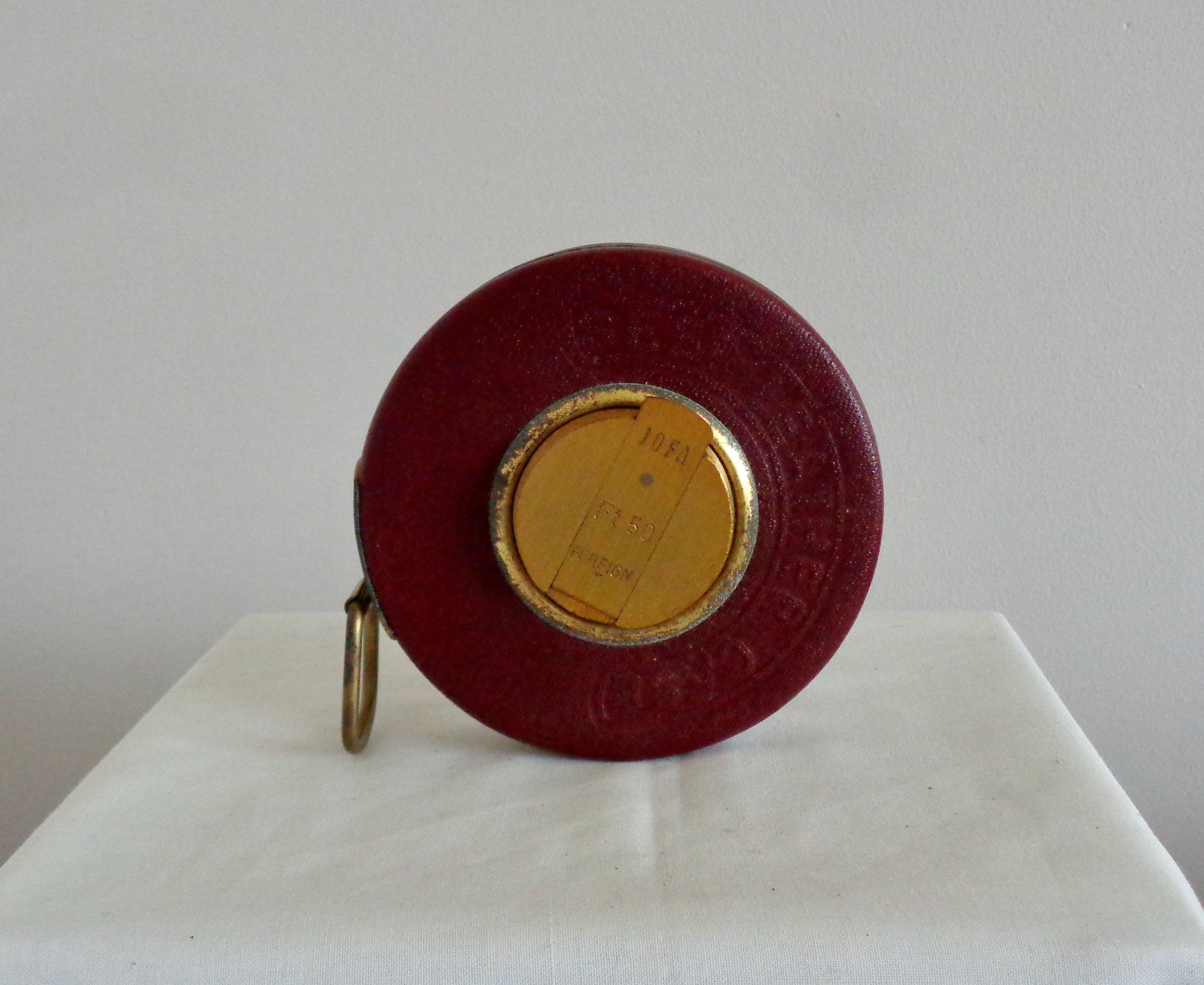 Vintage Retractable 50 Foot Metal Tape Measure