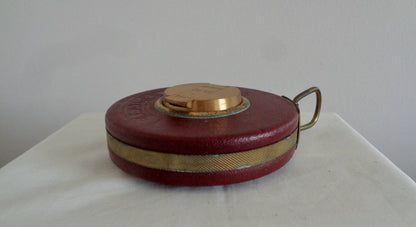 Vintage Retractable 50 Foot Metal Tape Measure