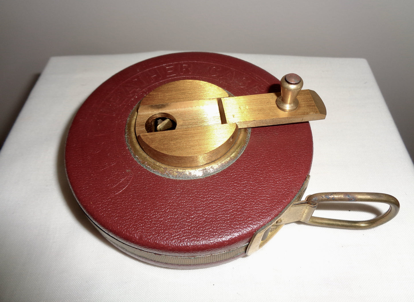 Vintage Retractable 50 Foot Metal Tape Measure