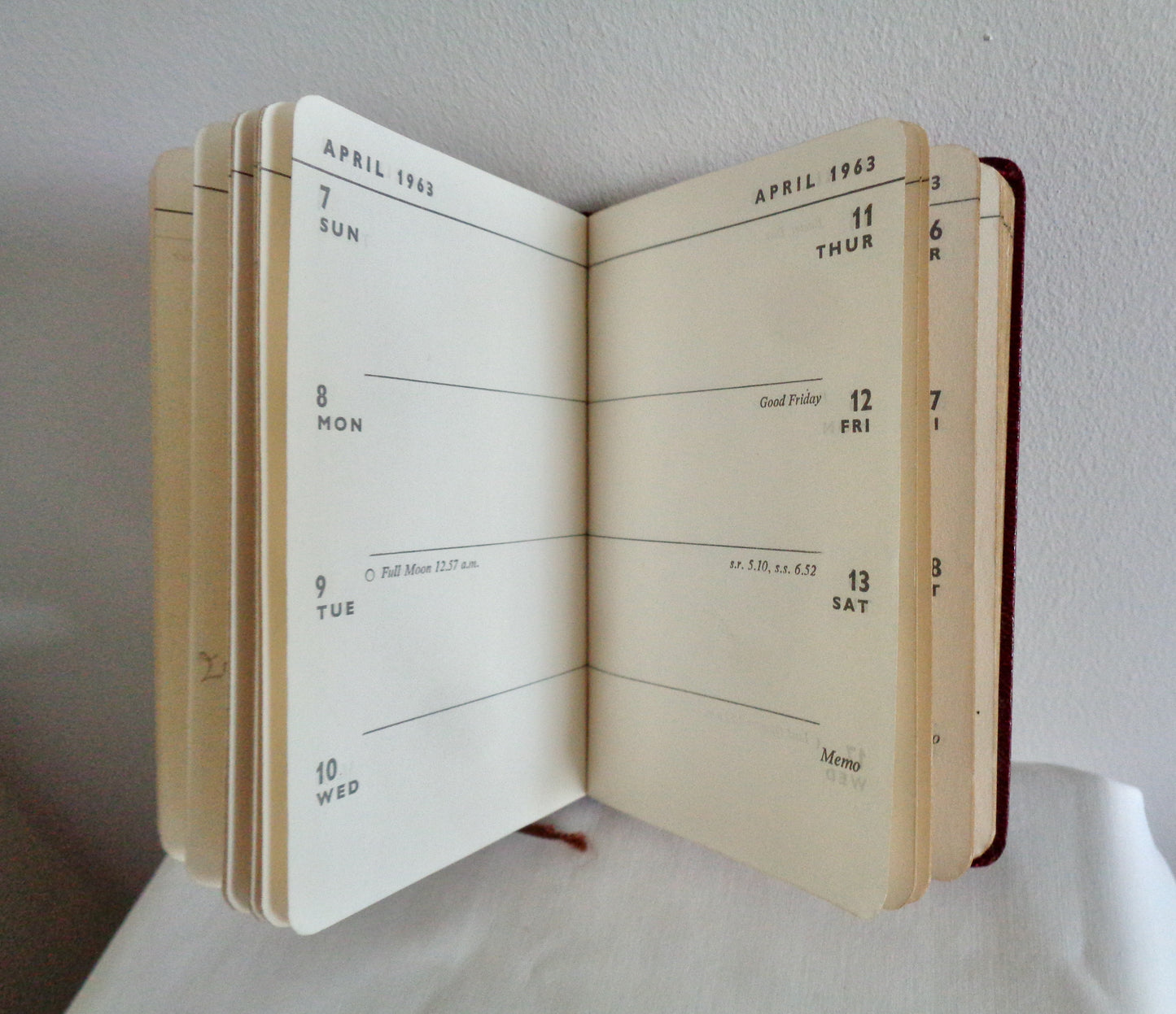 1963 The Wireless World Pocket Diary By TJ & J Smith