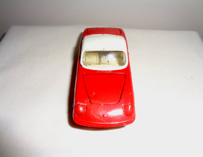 Corgi Toys Model 319 Lotus Elan S2 Hardtop Coupe In Red and White