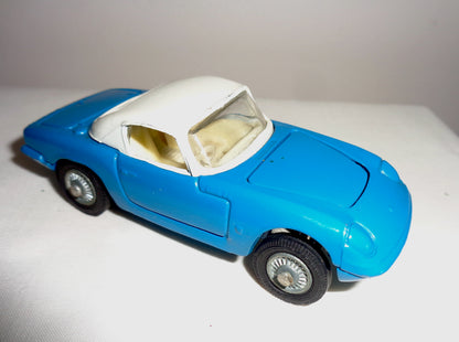 Corgi Toys Model 319 Lotus Elan S2 Hardtop Coupe In Blue and White