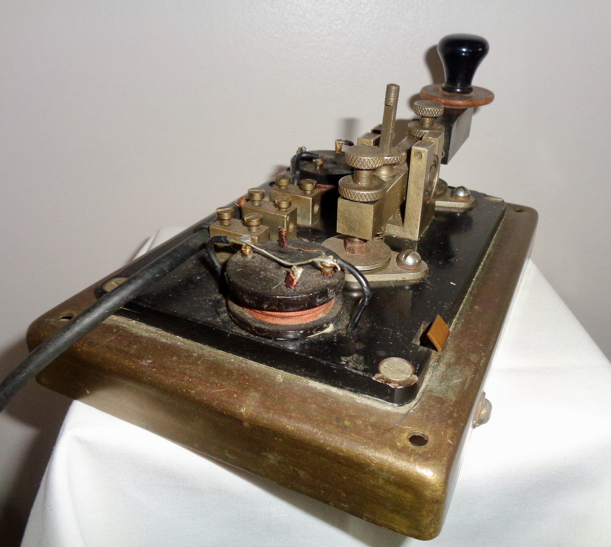 WW2 Marconi 365B Marine Transmitting Morse Key By MIMCo – Mullard ...