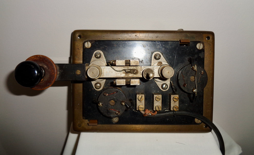 WW2 Marconi 365B Marine Transmitting Morse Key By MIMCo – Mullard ...