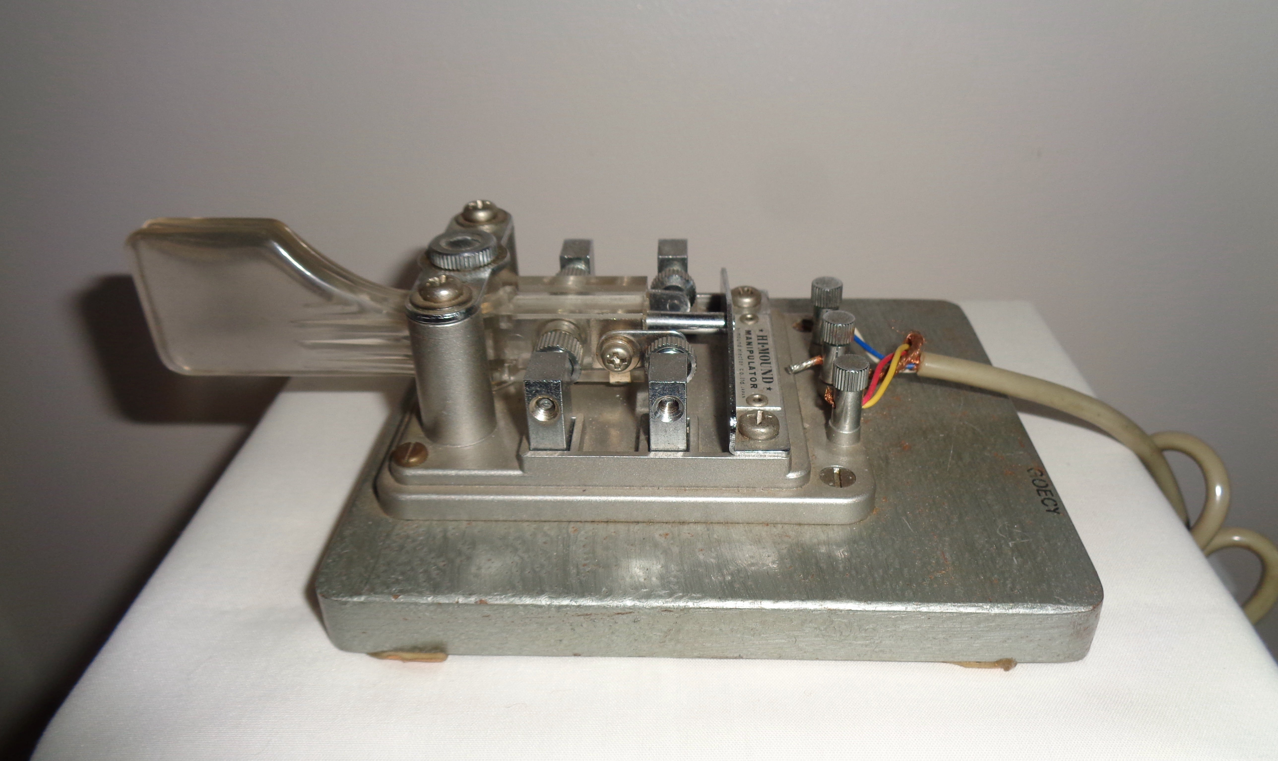 Vintage Hi-Mound Manipulator MK-703 Bug/Dual Paddle/Iambic Morse 