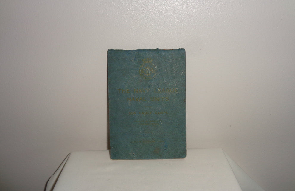 1938 Sea Cadet Corps Pocket Manual From Scapa Flow – Mullard Antiques ...