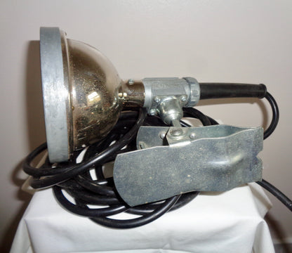 Vintage Kelvin Norton Clip On Inspection Light With Power Supply